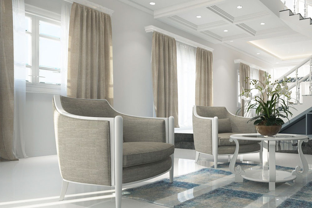 Living Room Italian Marble 