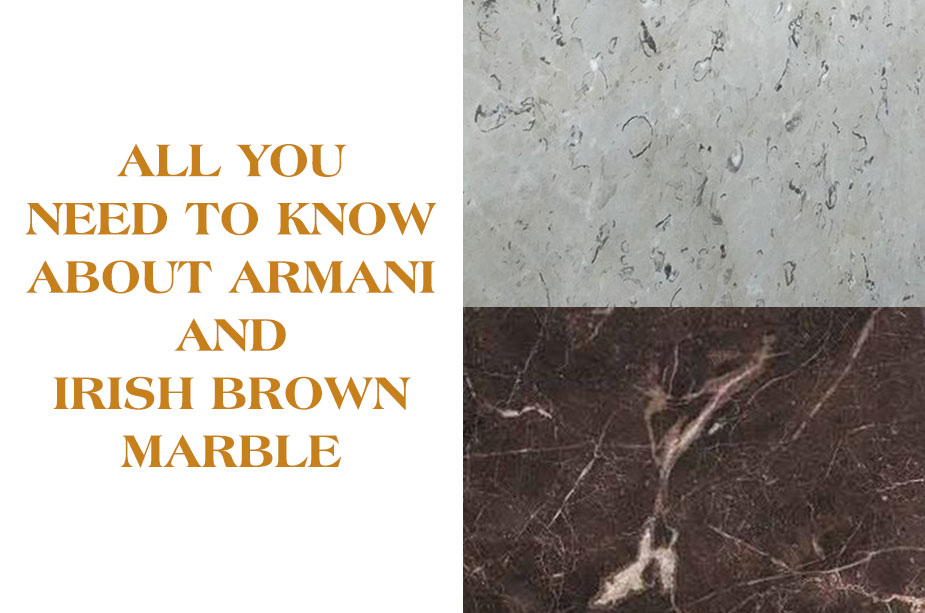 Armani marble and Irish Brown marble: Which one is best for flooring? 