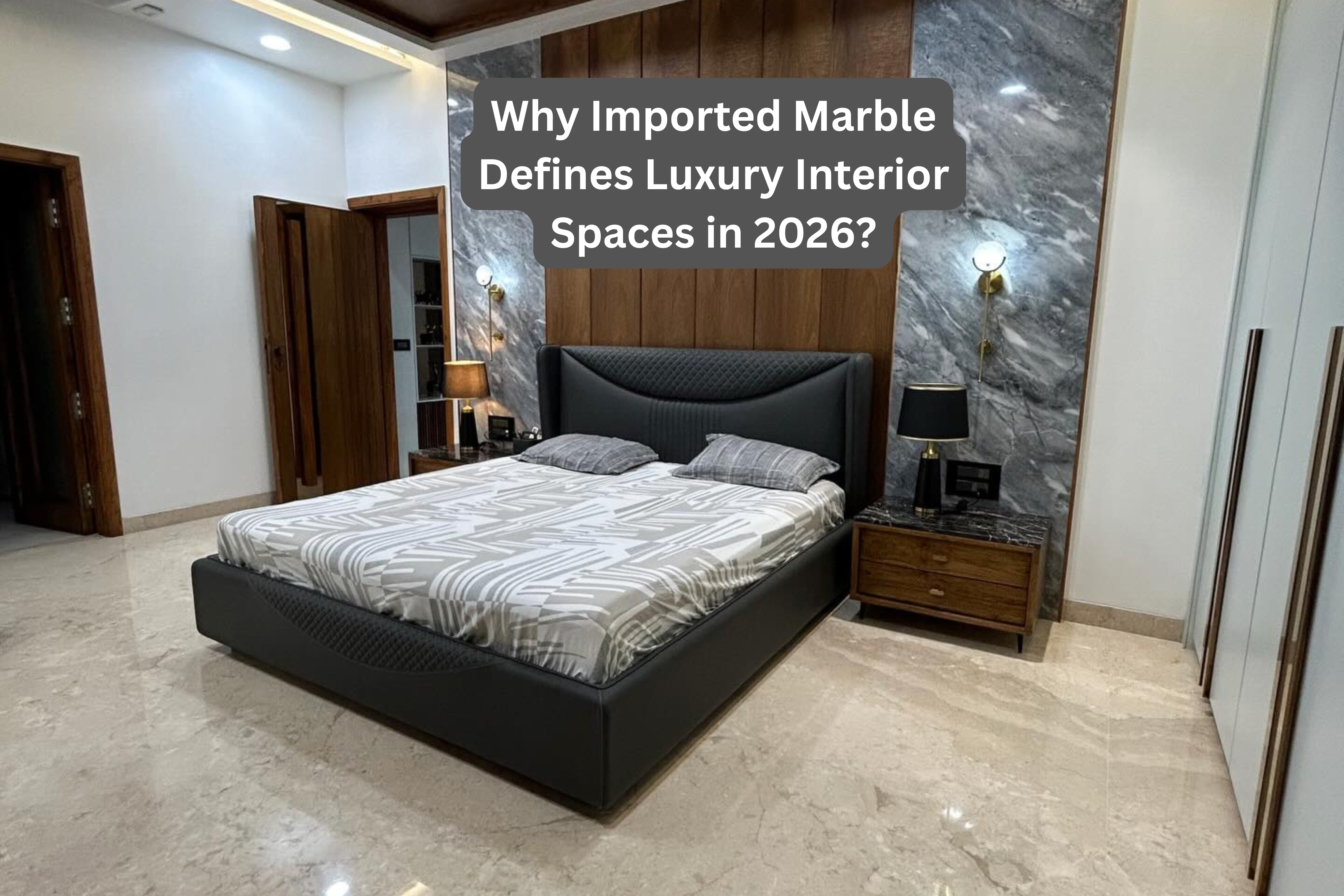 Why Imported Marble Defines Luxury Interior Spaces in 2026?