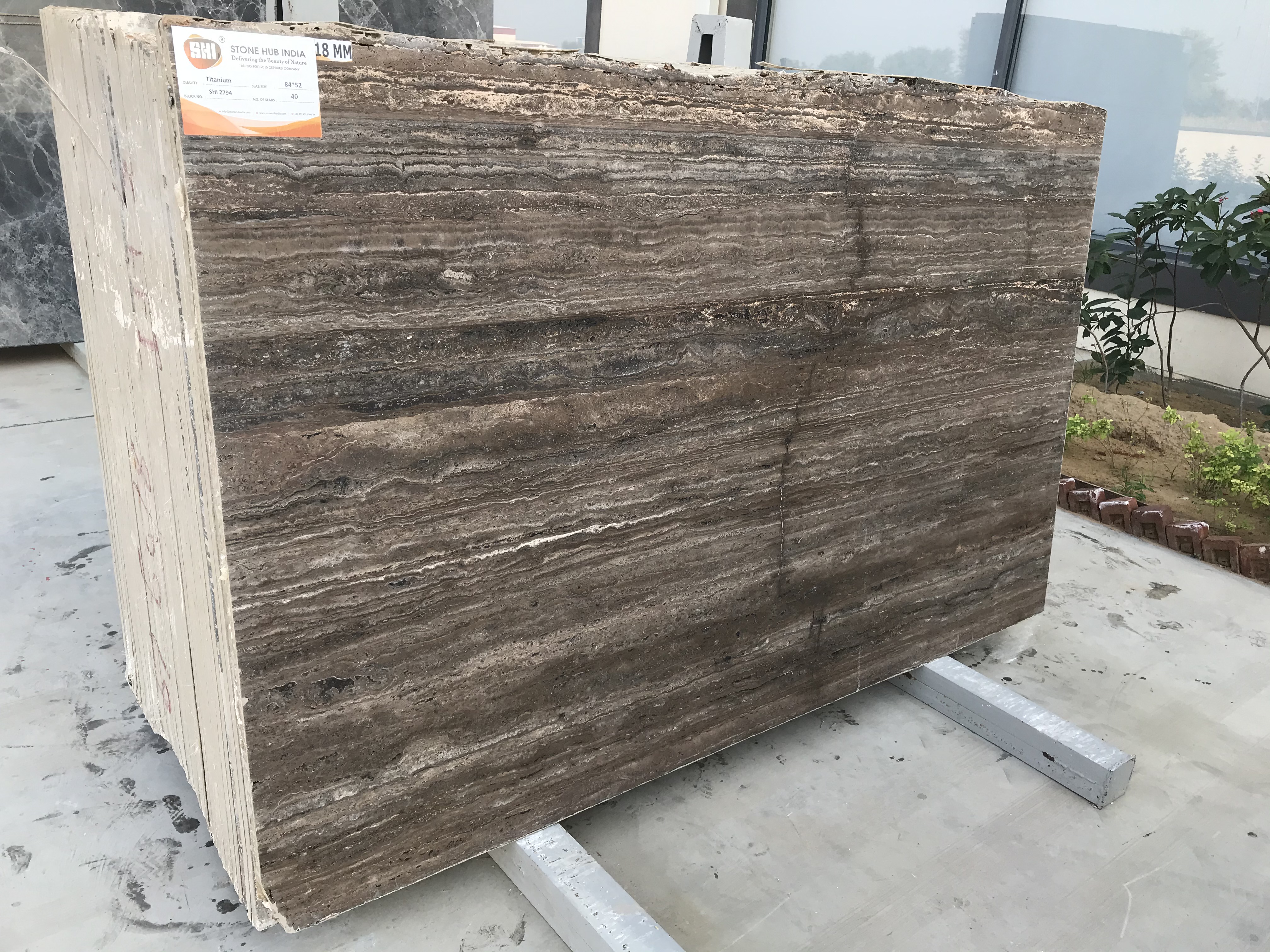 Titanium Travertine view 4